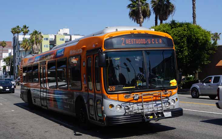 LA Metro NABI Metro 45C CNG 8597